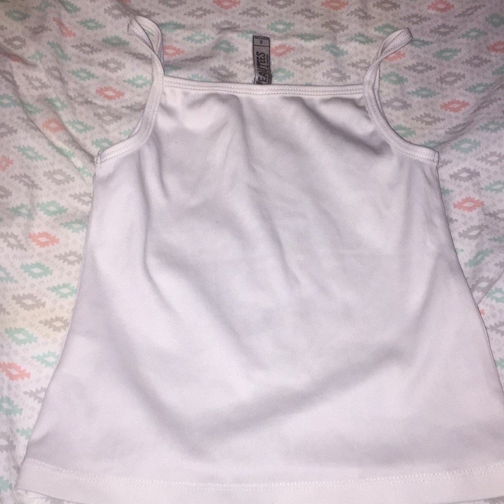 White tank top